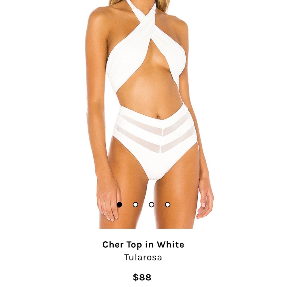 Cher top in white - tularosa